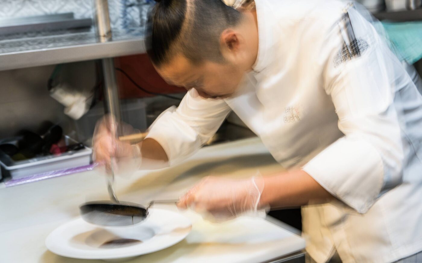 Antonio Xu, chef de restaurante Natur Sushi